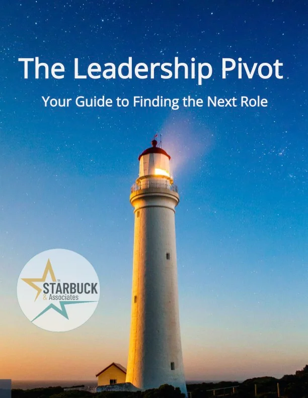 The Leadership Pivot Your Guide To Finding The Next Role Ebook