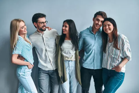 Group of young people